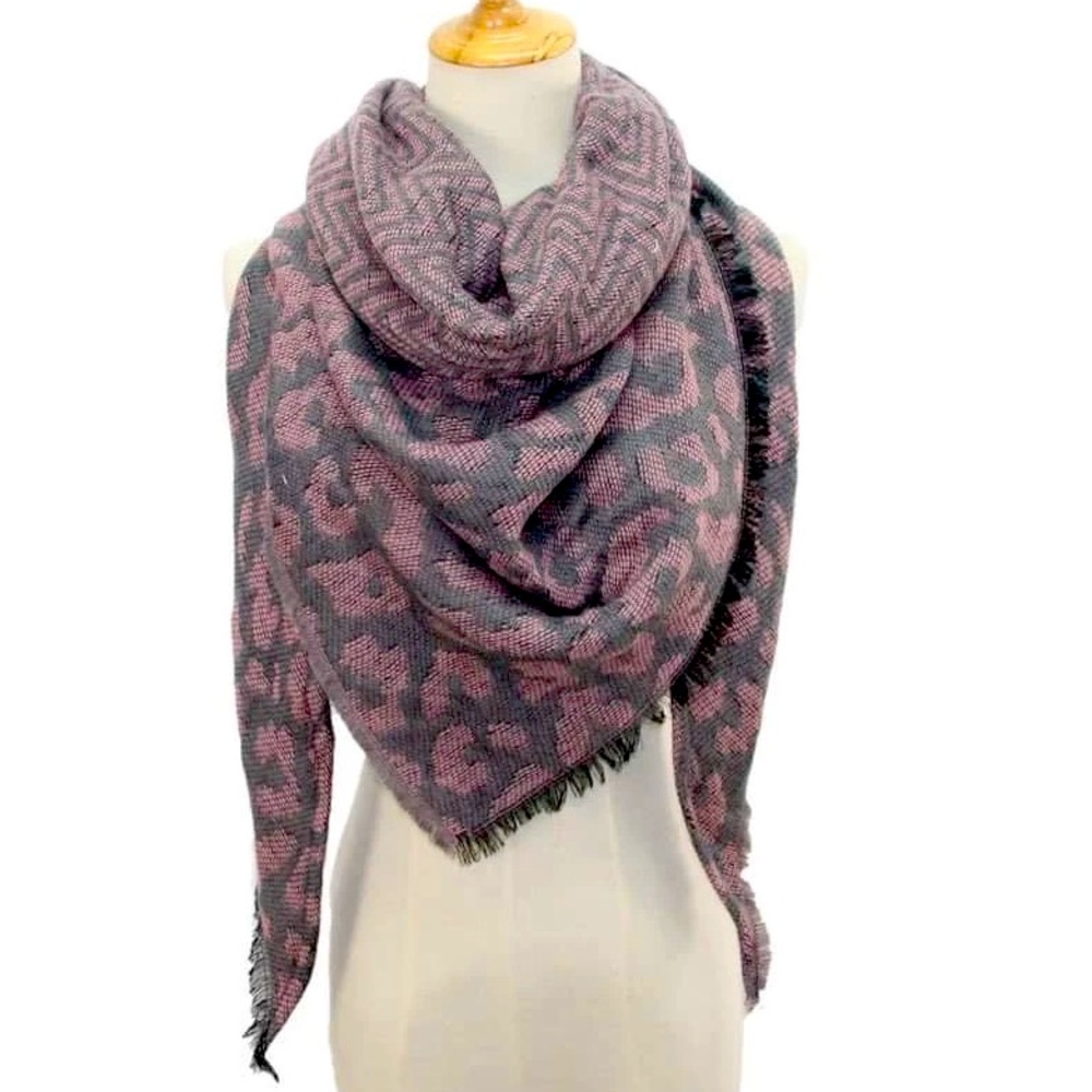Leopard scarf